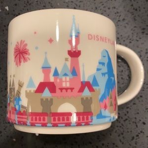 Starbucks YAH Mug Disneyland Pink Castle (used)
